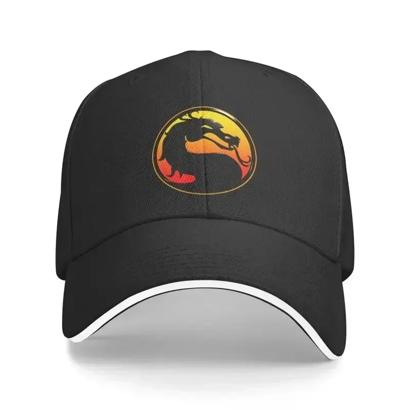 New Personalized Mortal Kombat Dragon Logo Baseball Cap for Men Women Adjustable Sub Zero Scorpion Game Dad Hat Sports