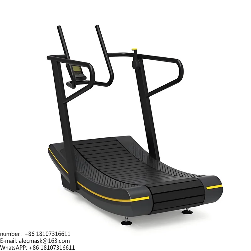 

Commercial unpowered treadmill Curved treadmill for gym training