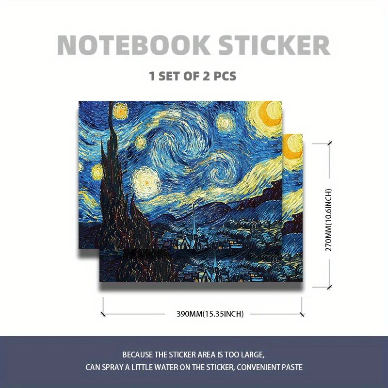 15.6-Inch Laptop Skin Sticker Case Art Scratchproof Anti-Slip Sticker for 13.3-inch 14-inch 15.6-inch 16-inch HP Dell Lenovo - view 3