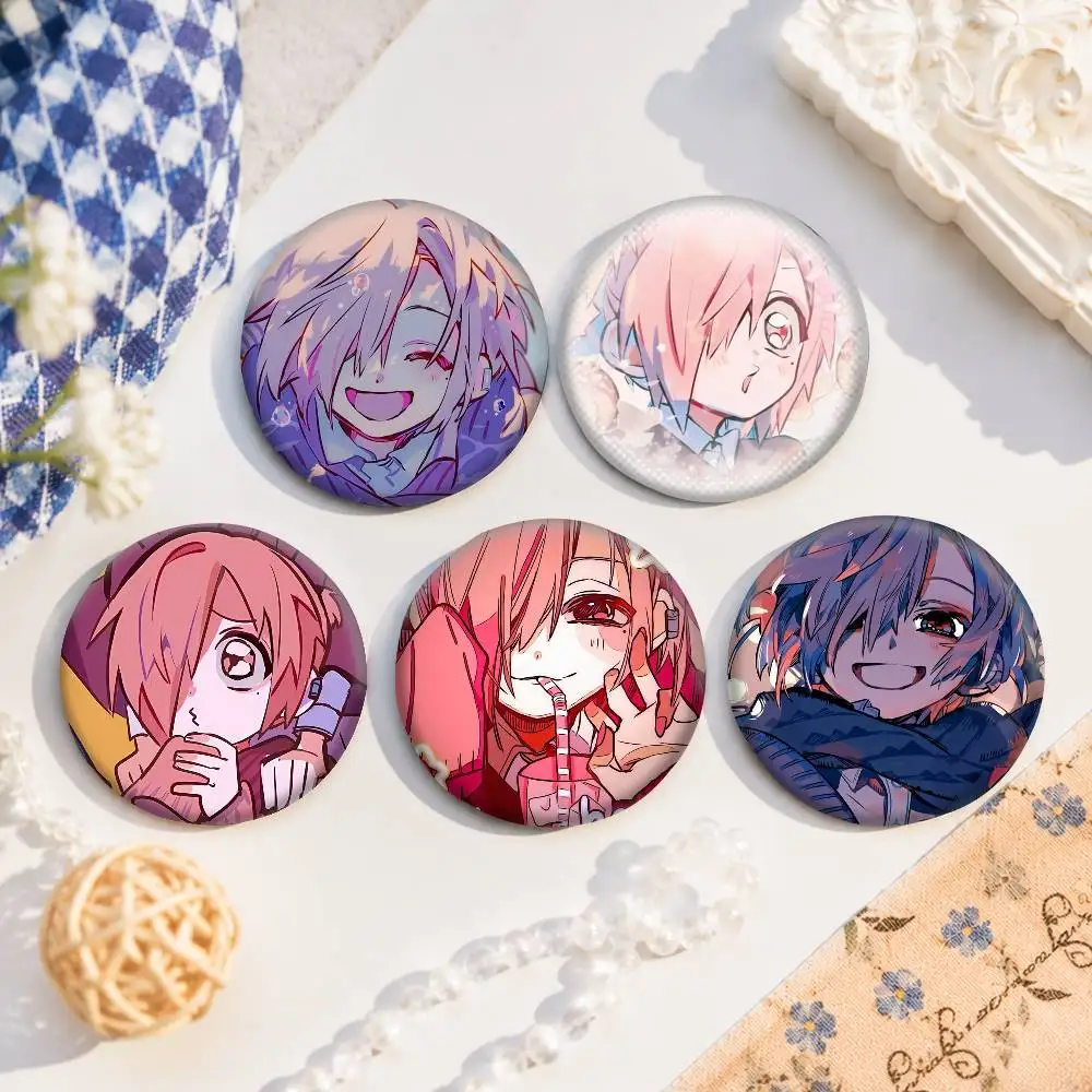 A-T-Tbhk S-Sosuke Mitsuba-a Anime Round Badges, Brooches, Clothing Accessories, Birthday Gifts, Anime Conventions