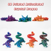 New 3D Printed Chinese Dragon Full Body Joints That Can Move Home Furnishings and Decorations Are Worth Collecting Creative Toys