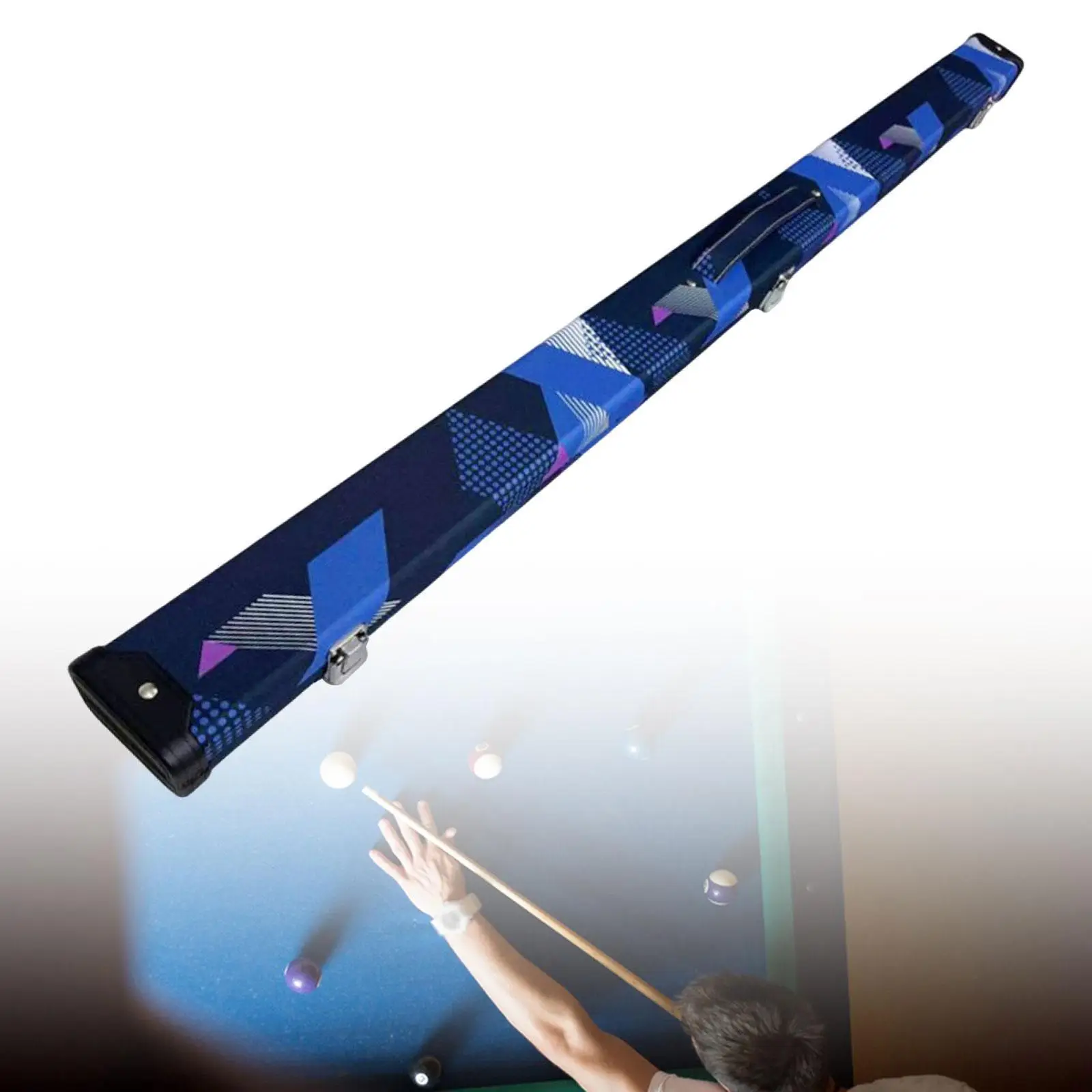 

Billiards Pool Cue Case PU Billiard Pool Cue Bag for Billiard Club Practice