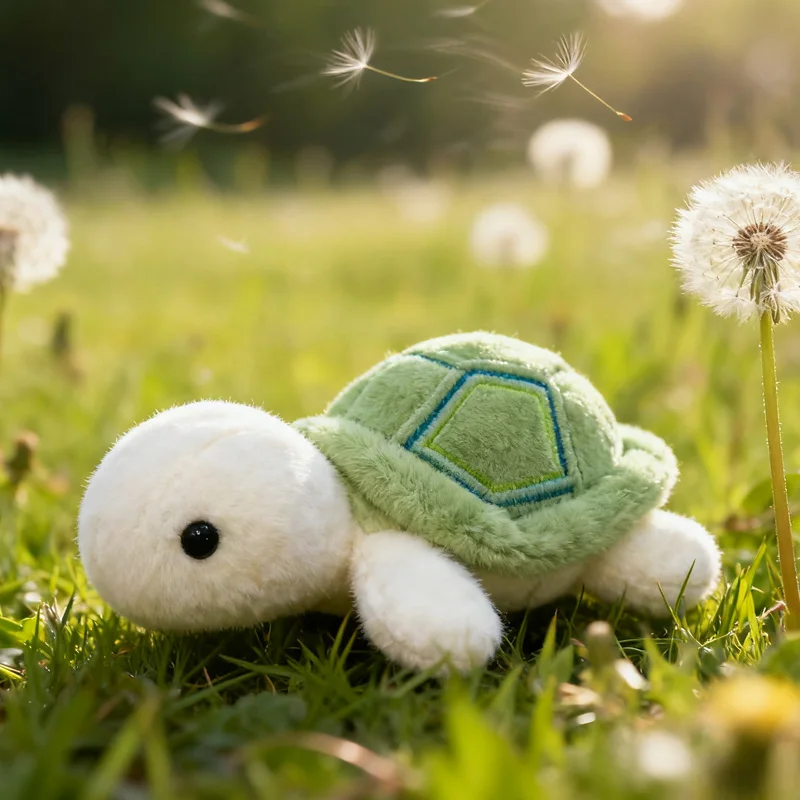 

Kawaii Little Turtle Plush Toys Skin-friendly Animal Doll Cute Desktop Ornaments Comfortable Sleep Companionship Gifts For Child