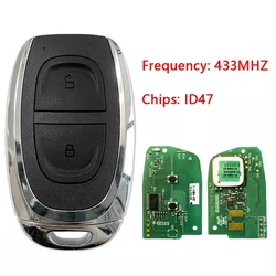 Car Keyless Remote Key 433Mhz with ID47 Chip for MAXUS LDV V90 G10 G20 G50 V80 D90 MG T60 T70 T90 Extender Smart Remote Key