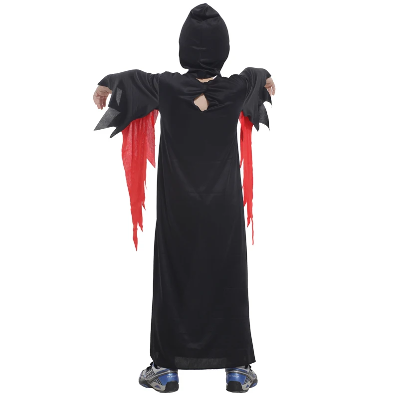 Kids Child Scary Gothic Boys Vampire Dracula Costumes Halloween  Carnival Role Play Horrible Party Dress Up