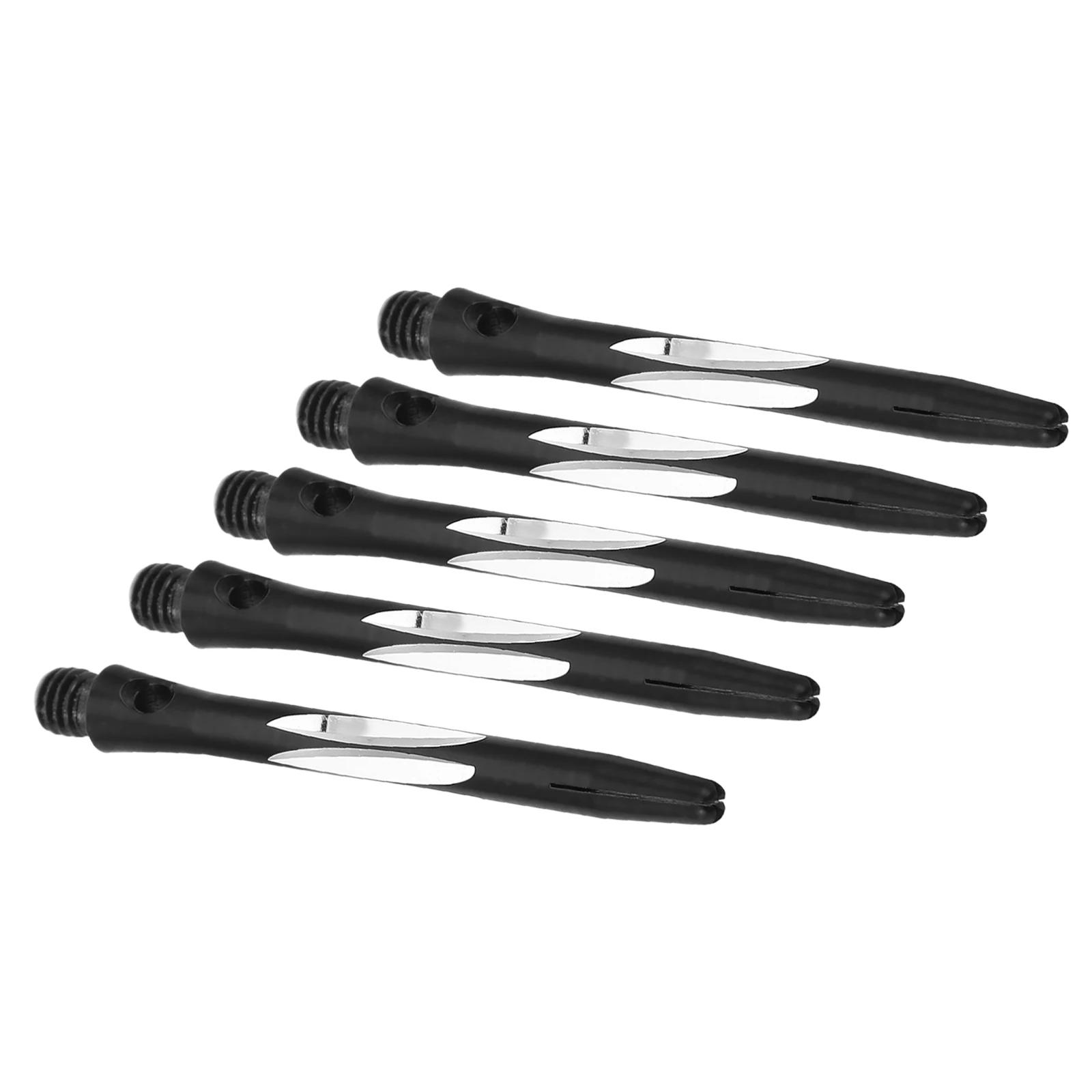 

5pcs Carved Dart Shafts Aluminum Alloy Sturdy Grip Professional Replacement Metal Supplies Outdoor Games Accessories