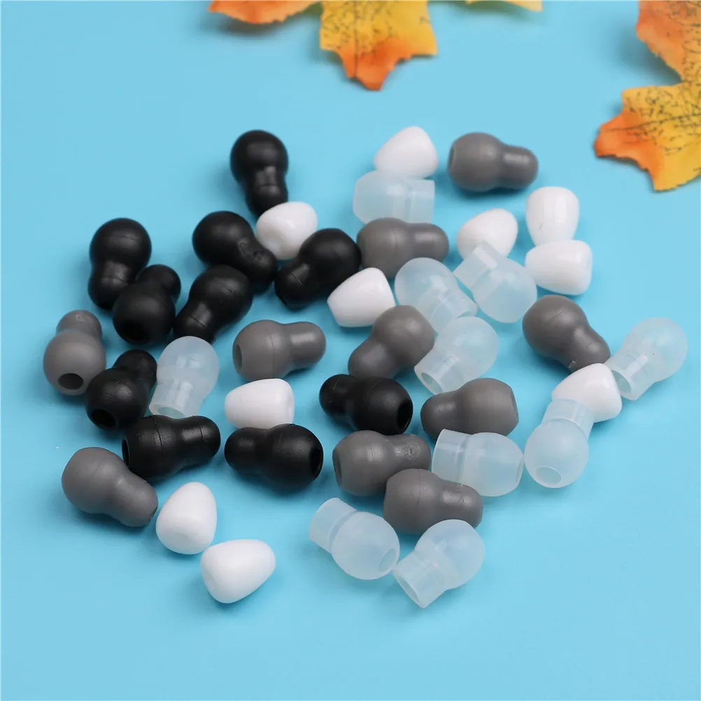 Embouts d'oreille en silicone pour stéthoscope, modèle universel, super confortables et doux, 4 couleurs, 10 pièces/lot