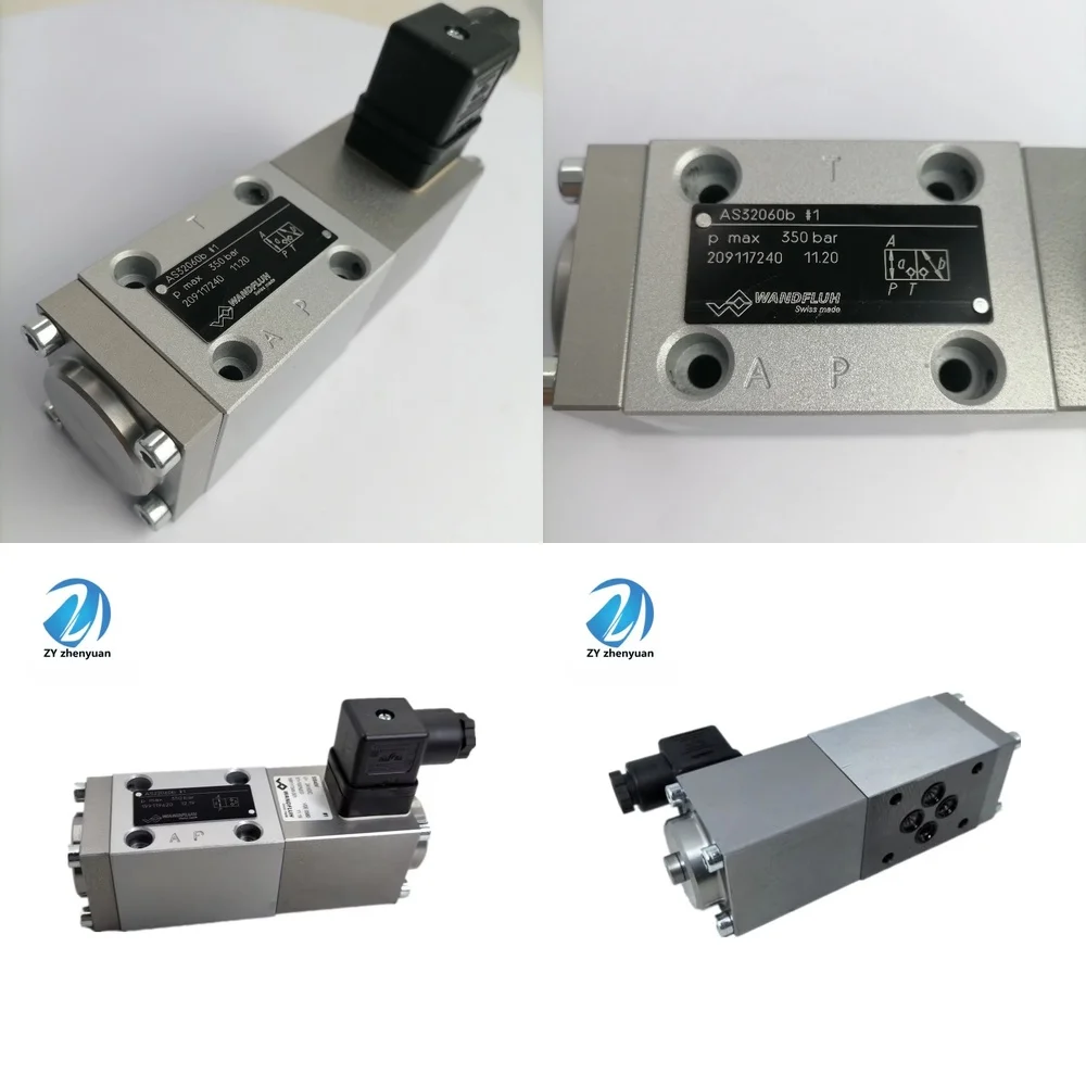 

Solenoid Operated Poppet Valve for Wandfluh BM BS AS AM AS32060b AS32060bG24 As32060BG24 Industrial Hydraulic Control Valve