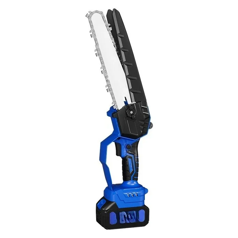 Brushless 8-inch high-power chainsaw saw wood portable high-power rechargeable lithium chainsaw garden pruning logging saw