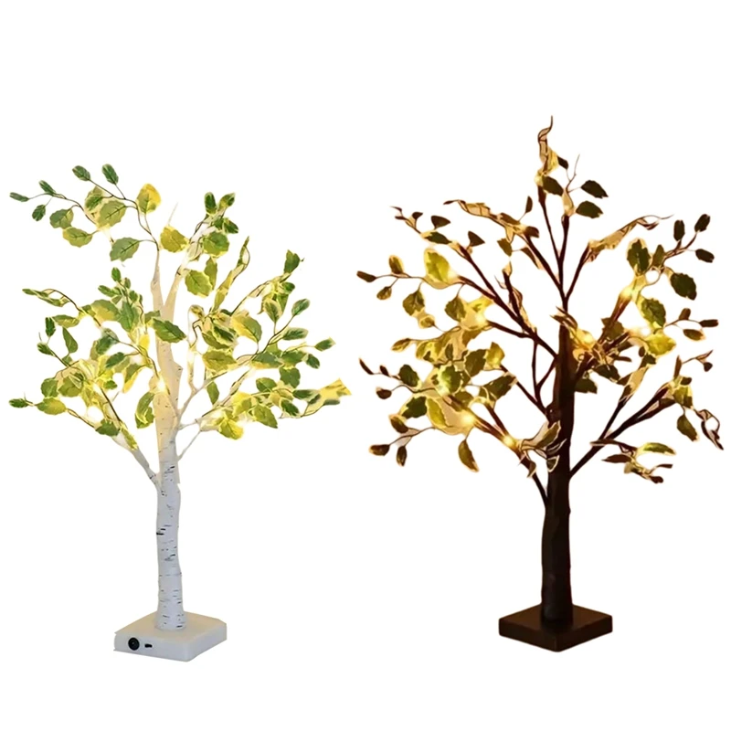 LICE-1Pc 24LED محاكاة شجرة ضوء عطلة على شكل شجرة ضوء نشاط مختلف المشهد الديكور شجرة مضيئة