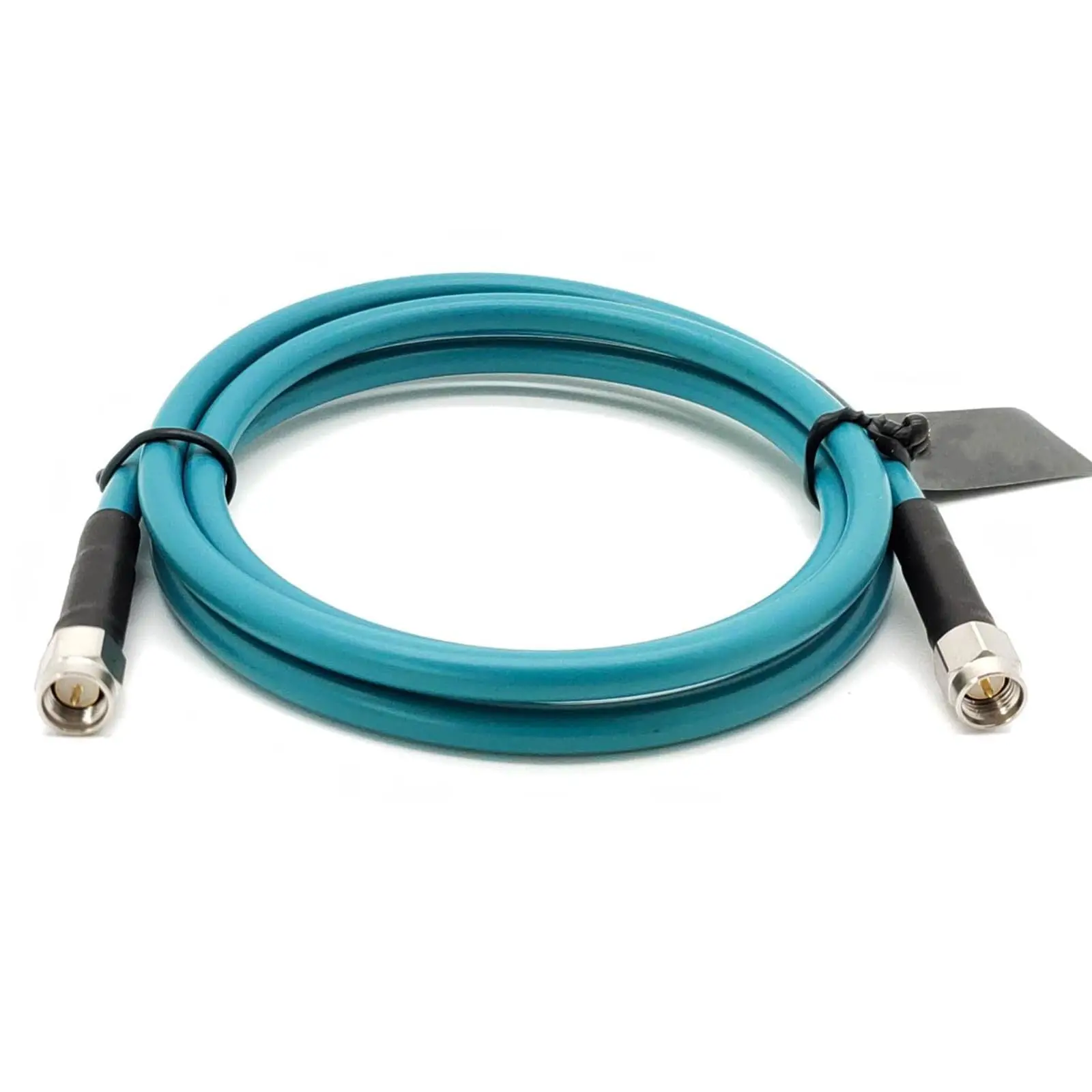 Low Loss SMA Cable 1M, RG223 6GHz VSWR, Double Shielded Silver Plated Connector for WiFi Antenna Test