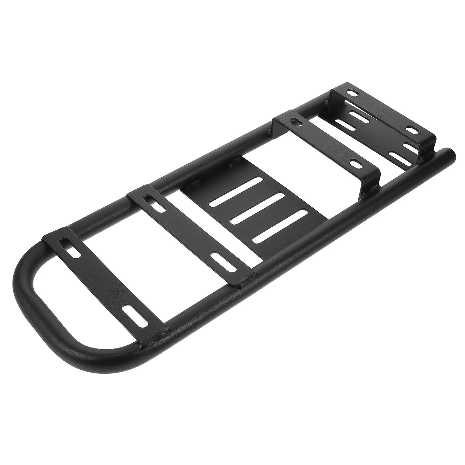 

Electric Bike Rear Rack Extender Heavy Duty Iron Cargo Support Wide Compatibility for E-Bike Motorcycle Luggage Carrier Touring