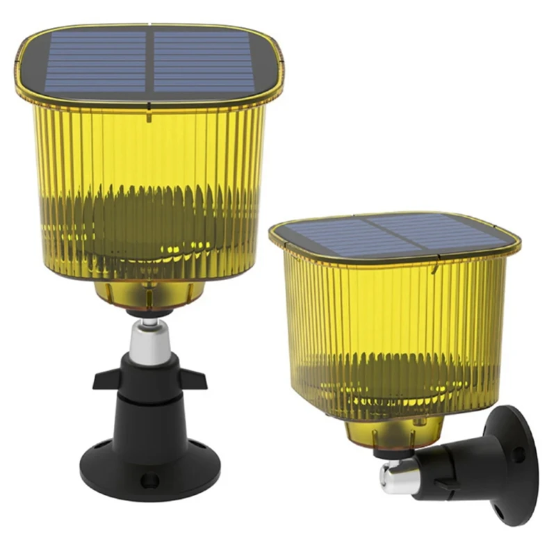 New Solar Bird Repeller, Timed Recording Loudspeaker, Sound And Light Alarm To Protect Rice Fields Or Orchards