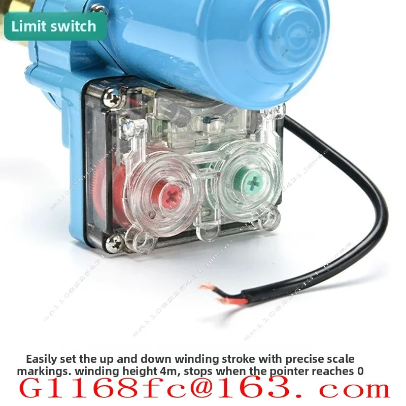 Electric Film Rolling Machine Roller Shutter Climber Ventilator 24V Automatic Lifter Waterproof