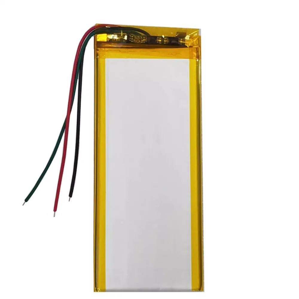3.7V 2300mAh 3543114 3 Wires Li-Polymer Rechargeable Battery For MP3 GPS PSP PAD MID DVD Power Bank PC Speaker Recorder Camera