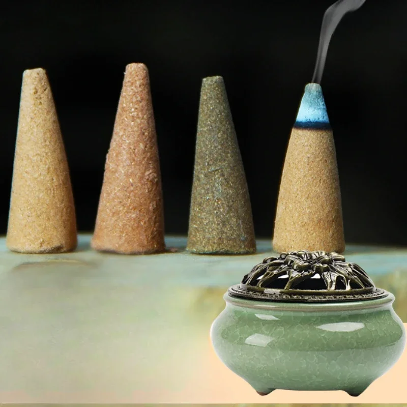 210 Cone-shaped Tower Fragrance Natural Long-lasting Sandalwood/Agarwood Indoor Sleep Relief/deodorization /Censer Aromatherapy