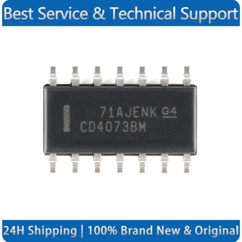 CD4073BM96 SOP-14 CMOS Triple 3-Input AND Gate SMD Logic Chip New Original