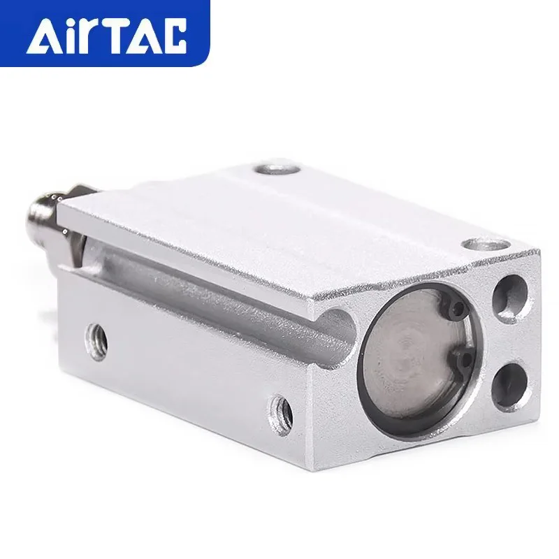 AirTAC Series MU External Thread Aluminum Alloy Free Installation Pneumatic Cylinder MU4/6/8/10/12/16/20X5/10/15/20/30/40/50-S-B