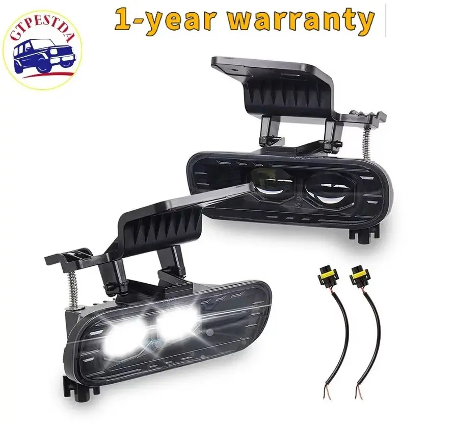 

10368476 LED Fog Lights Left Right for 1999-2002 For Chevy Silverado 2000-2006 Suburban and Chevy Tahoe Bumper Driving Lamps