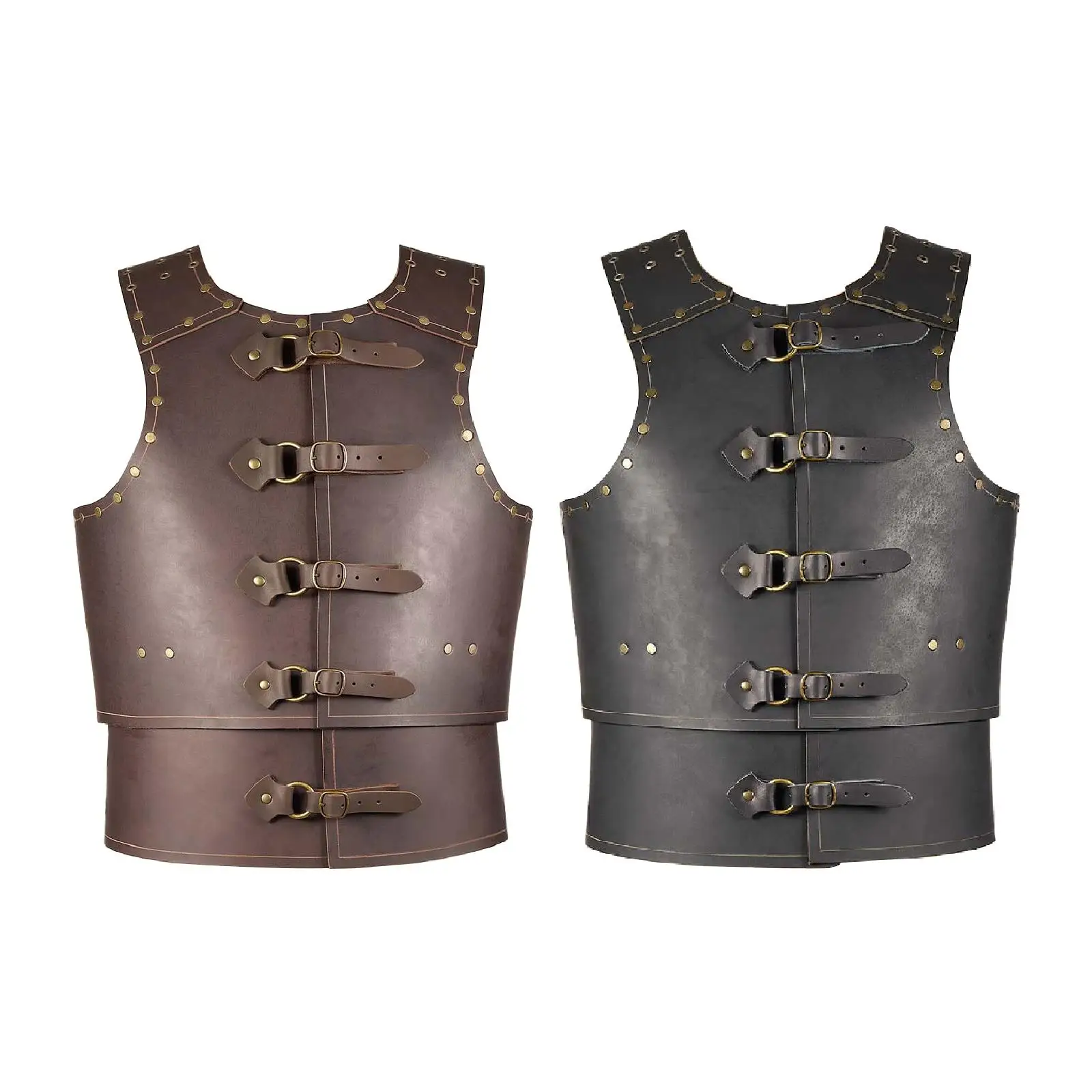 Warrior Chest Cosplay Outfit Decorative Shrug for Role Play Men Women Adults