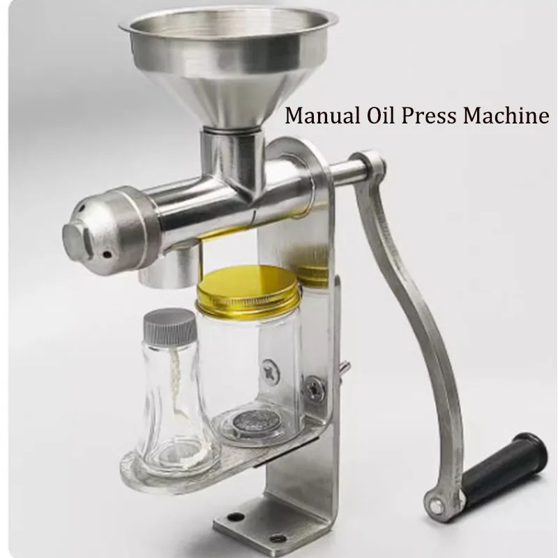 Manual Oil Press Machine Peanut Oil Press Oil Press Hand-Cranked Small Oil Press Household Oil Extractor Hand squeezer