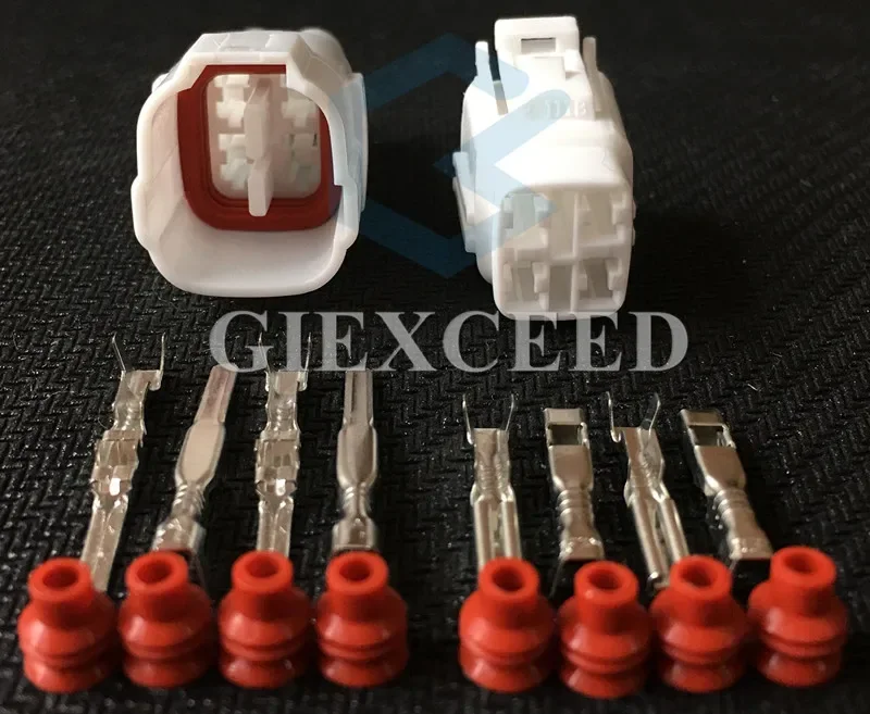 

2 Sets 4 Pin AC Assembly 6180-4771 6188-0004 MT090 Sealed Motorcycle Connector Housing Auto Wire Harness Light Socket For Car