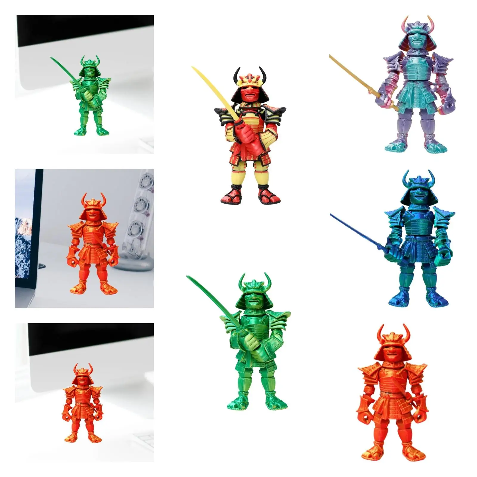 3D Printed Action Figure Crafts Table Decoration for Cabinet Bookcase Indoor