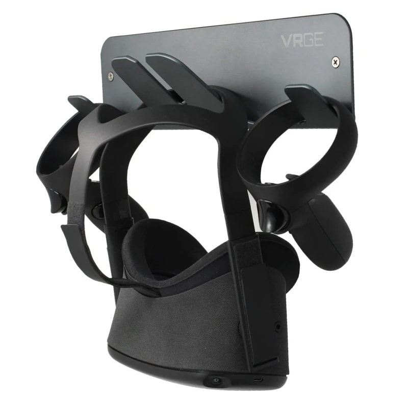 4XFC Storage Organizers Stable Rack Stand Accessory Wall Mount for Quest 1/2/Rift