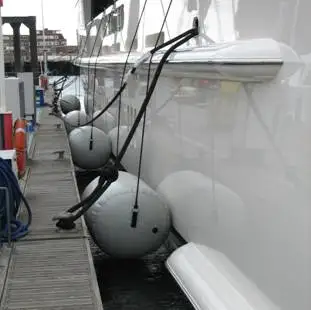 Inflatable Bumper Marine Boat Fender PVC Boat Anchor Fender Buoy Yacht Fenders Accessories UV Protection