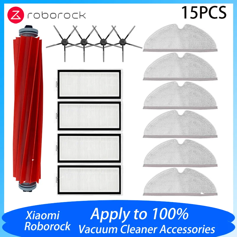 الفقرة Roborock Q7 Max / Q7 Max + / Q7 Plus / T8 إكسسوارات Cepillo الجانبية الرئيسية filtro Hepa fregona Robot repuestos de aspir