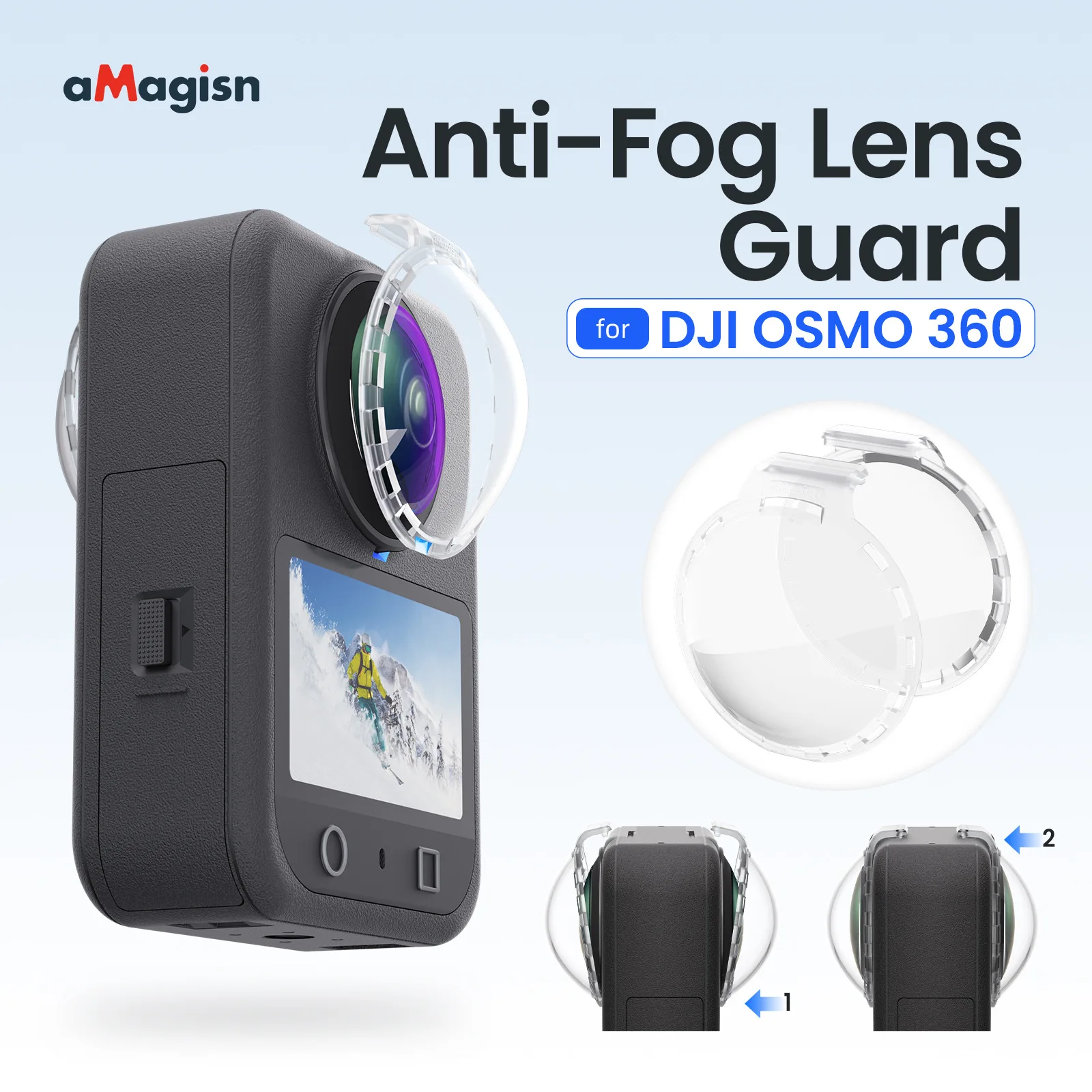 �y�Z�[�����zaMagisn ���������Y�v���e�N�^�[ �܂�~�� �m���_�[�N�G�b�W �����Y�K�[�h�J�o�[ DJI Osmo 360 �J�����A�N�Z�T���[�p