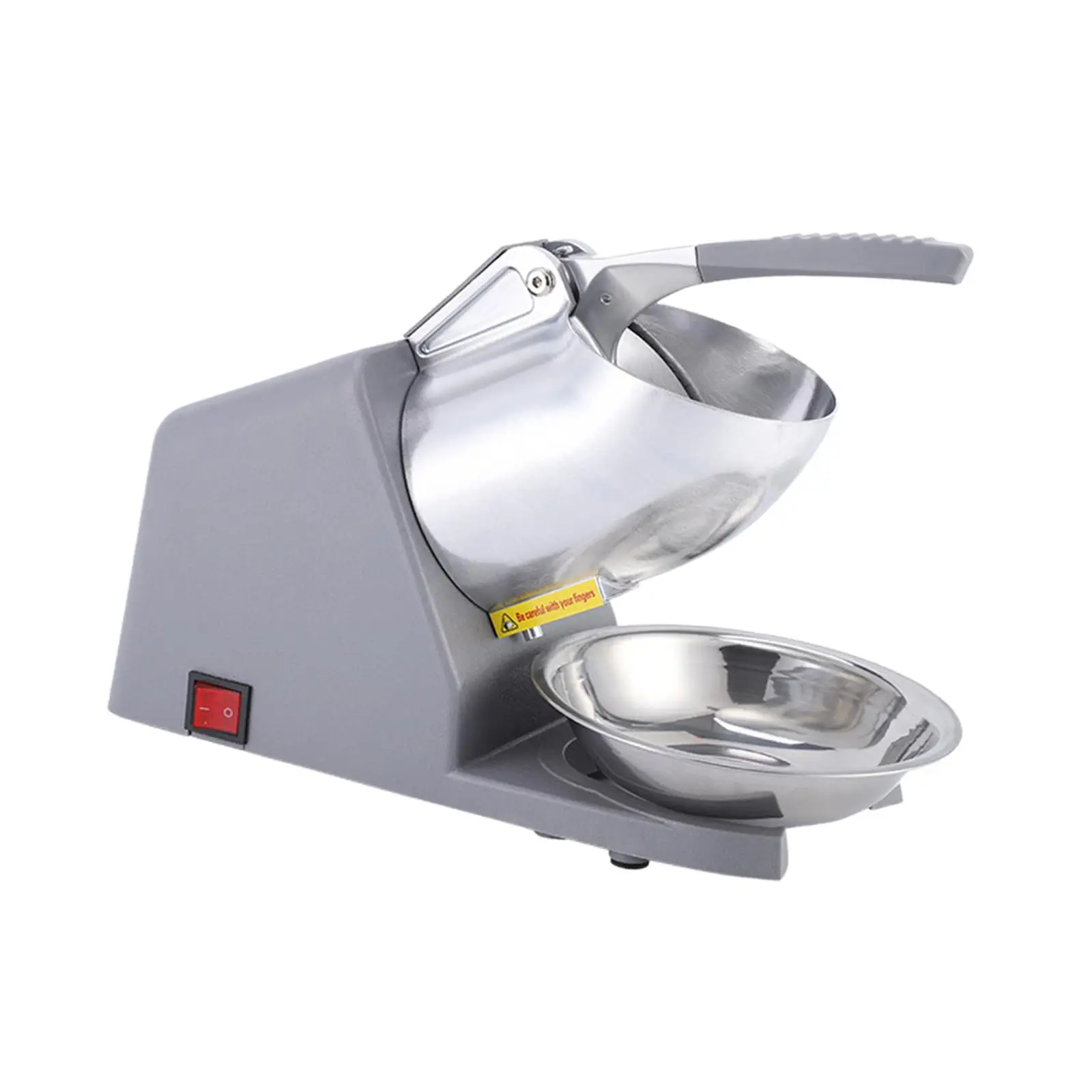 

Ice Snow Cone Maker Antisplash Stainless Steel Food-grade Snow Cone Machine Snow Cone Maker Machine Sturdy Electric Ice Crusher