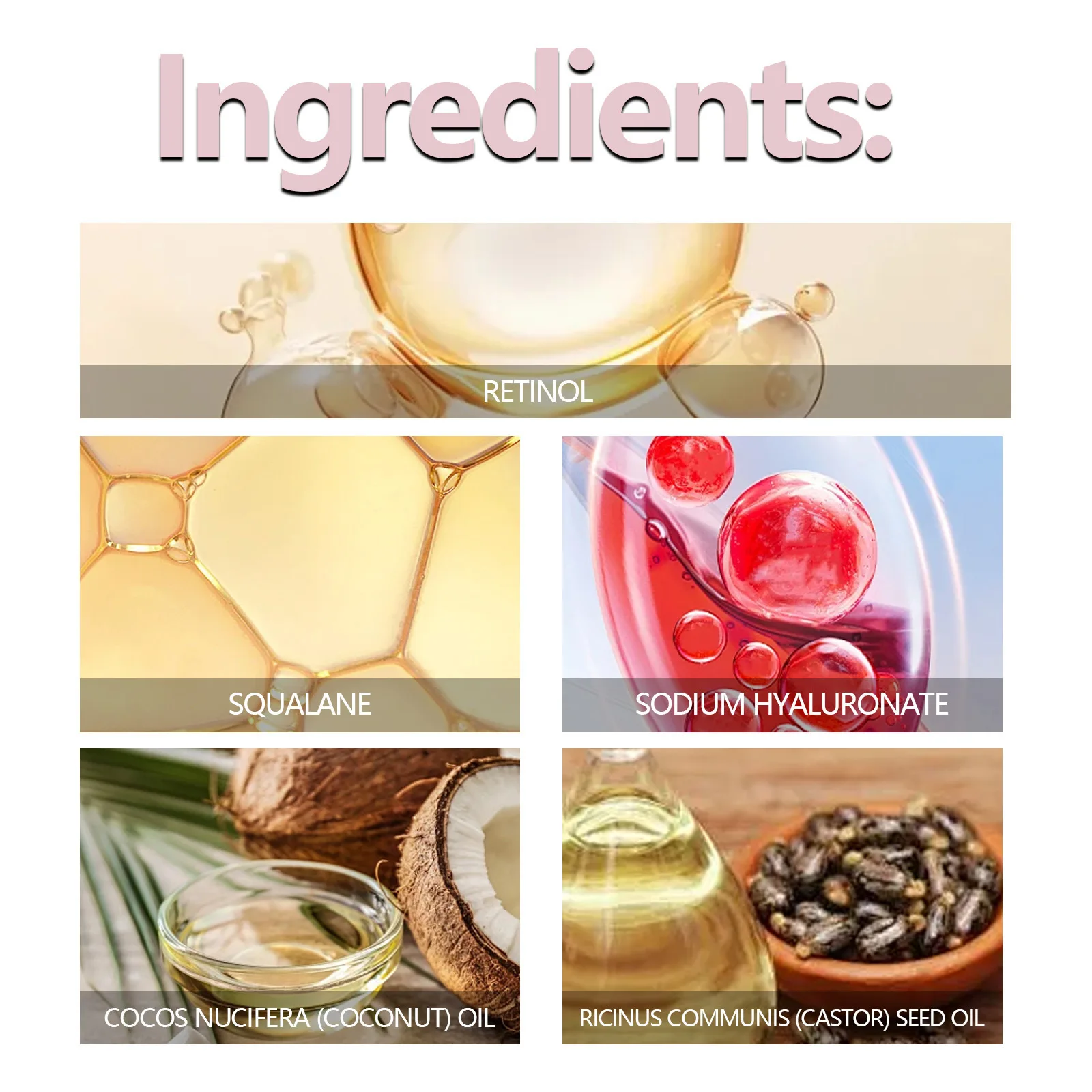 Crema per la rimozione istantanea delle borse per gli occhi Collagene Antirughe Dissolvenza Linee sottili Rassodante della pelle Anti occhiaie Gonfiore Illumina la cura degli occhi