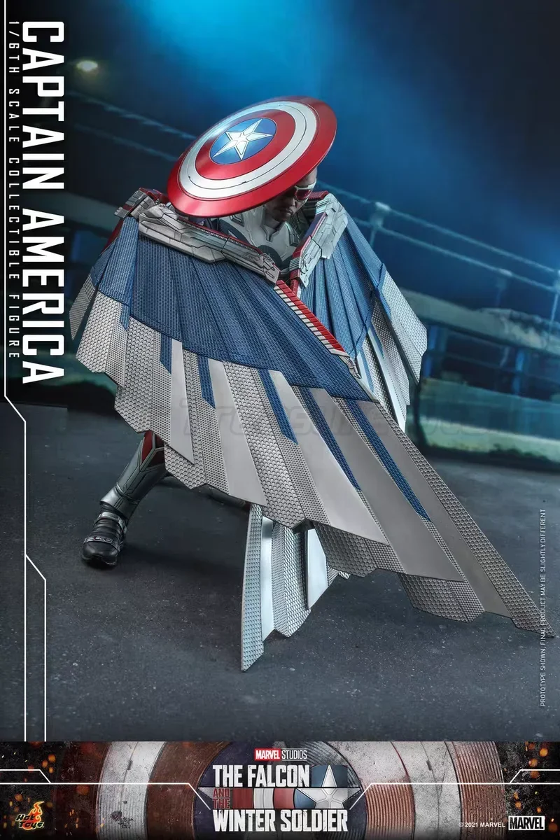 【MT】Hot Toys TMS040 Marvel "The Falcon and The Winter Soldier" Captain America 1:6 schaal verzamelpop filmkarakter
