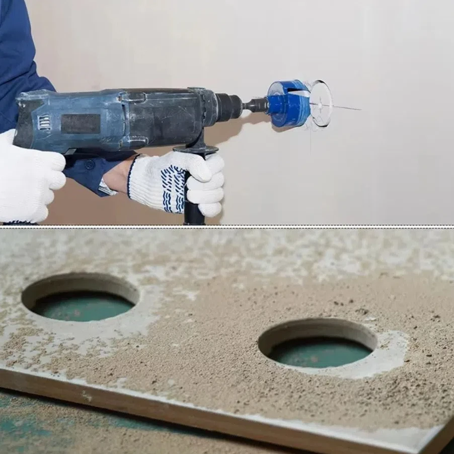 

DIY Enthusiasts Drilling Hole Cutter Alloy 60mm/65mm/70mm/75mm Tile Drill Bit Marble Drill Bit Cutter Floor
