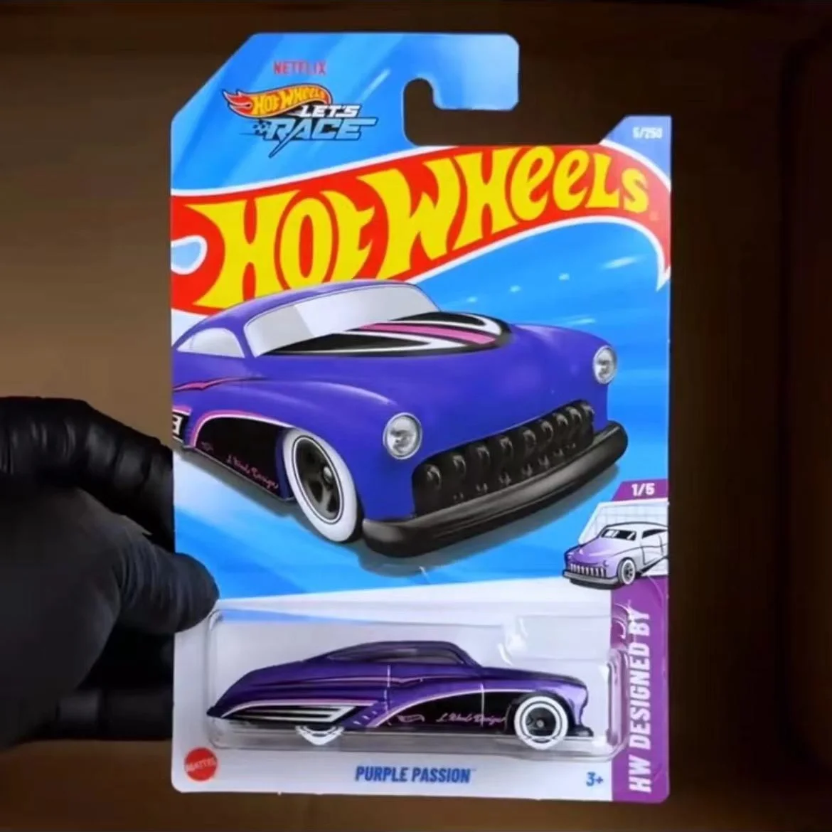 

2025-5 HOT WHEELS 1:64 Purple Passion Collection литая под давлением модель автомобиля из сплава, украшение в подарок