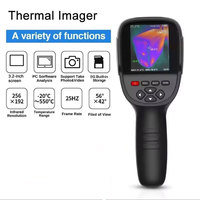 HTI HT-18 Plus Infrared Thermal Imager 256x192 Thermal Camera, Used For Underfloor Heating Maintenance Inspection Thermometer