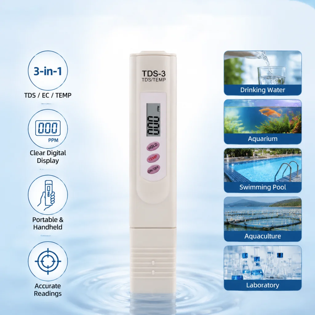 Aquarium Fish Quality - 휴대용 LCD 디지털 TDS 수질 테스터