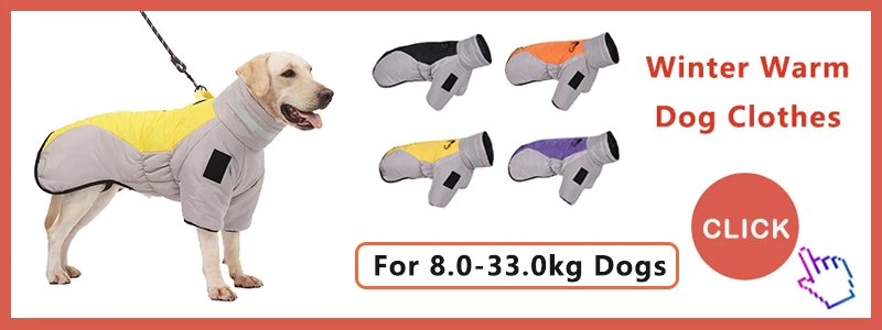 Kleidung für große Hunde, wasserdichte Weste für große Hunde, Winter, warm, verdickt, Mantel für Hunde, französische Bulldogge, Labrador, Dobermann-Outfits – Detail 1