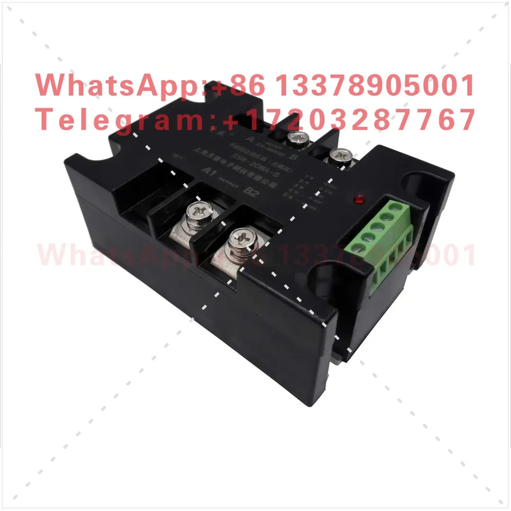 Single-phase AC fully isolated half-wave thyristor voltage regulator, semi-controlled solid-state  module 40A for vibration coil