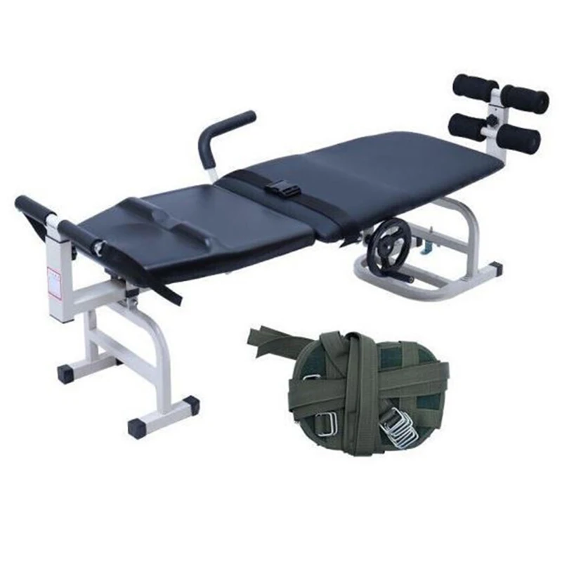 Physiotherapy Traction Intermittent Lumbar Spine Cervical Spine Whole Body Traction Bed Steel Multifunction Comfortable Support