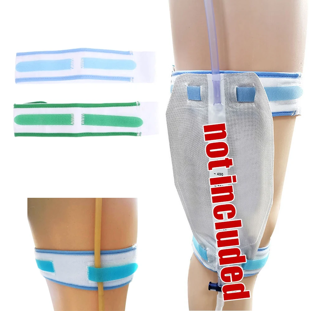 

1PC Stable Catheter Fixator Comfortable Elastic External Durable Urine Bag Leg Holder Fixation Band Fixation Strap Fixator