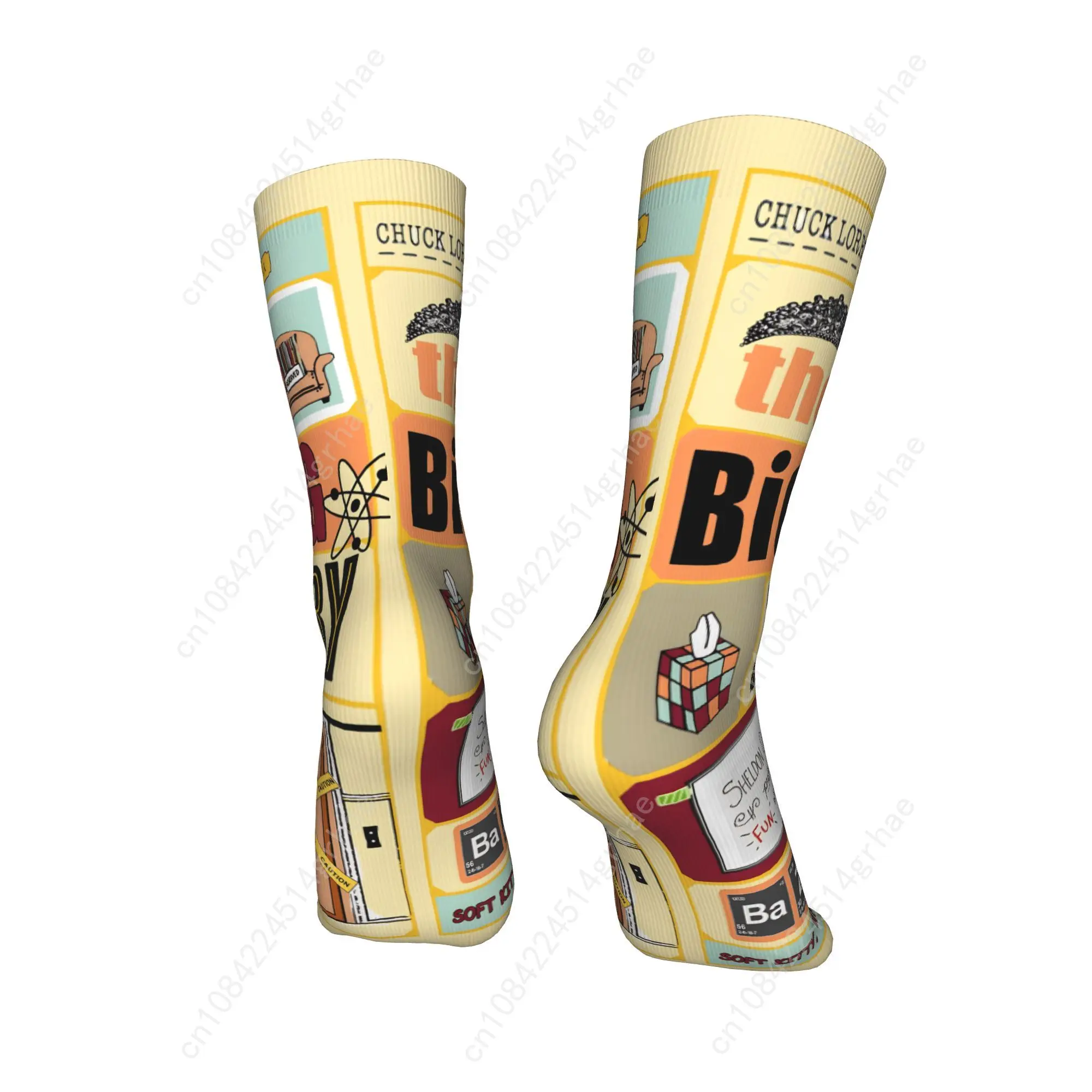 ถุงเท้าทฤษฎีบิ๊กแบง ถุงเท้าลายการ์ตูนน่ารัก ถุงเท้าผู้ชายระบายอากาศได้ดี ถุงเท้าปีนเขา ถุงเท้ากันลื่นแบบสั่งทำสำหรับฤดูใบไม้ร่วง