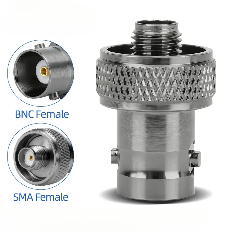 Antenna Adapters SMA-Female to BNC Connector for Walkie Talkie Long Range Communication For UV-5R Mini UV-21PRO Ham Radio