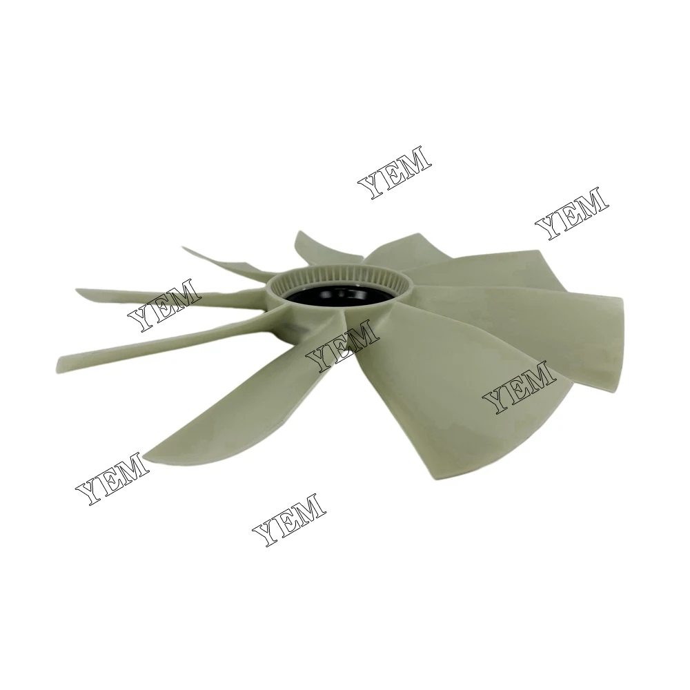 Долговечный доступный сервис 3456, лопасть вентилятора, 9 лопастей, 6 отверстий 2176022   Для деталей двигателя Caterpillar