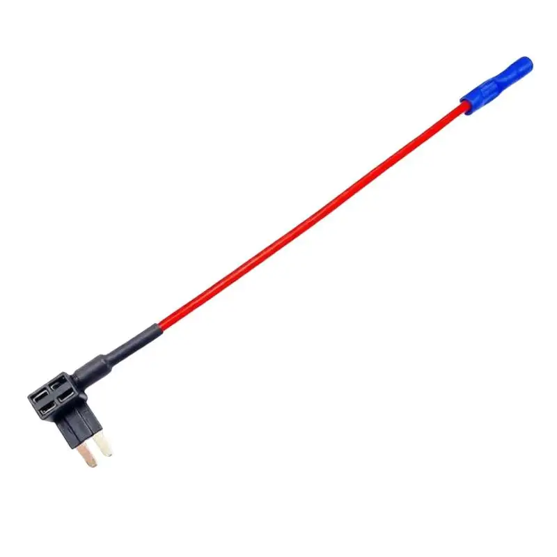 5pcs Car Fuse Tap Add A Circuit Holder Adapter Mini Small Medium Standard Blade for Vehicle System Upgrade
