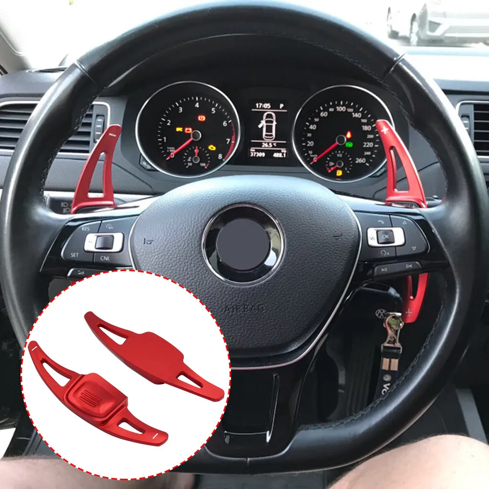 

Удлинитель рычага переключения передач на руле, алюминиевый сплав, 2 шт. для Volkswagen VW Golf 7 MK7 TSI Golf8 MK8 TSI MK6 Touare