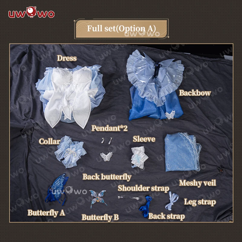 أزياء Dreamtide Fanart التأثيرية الجديدة لعام 2025 أزياء الهالوين التأثيرية لعبة Wuthering Waves Shorekeeper #5