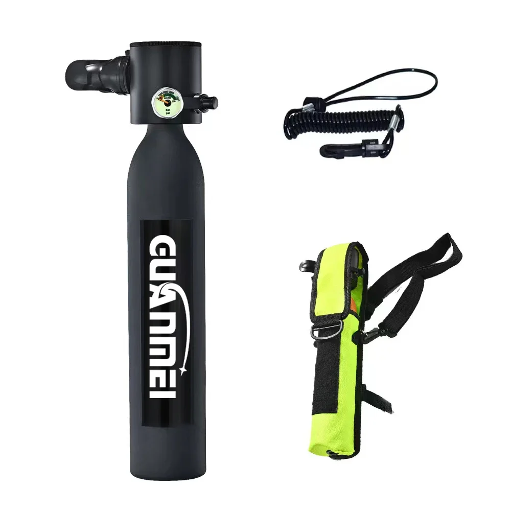 

Лидер продаж, легкий погружной бак, алюминиевый дыхательный бензобак, подводный мини-бак для подводного плавания с сумкой для хранения