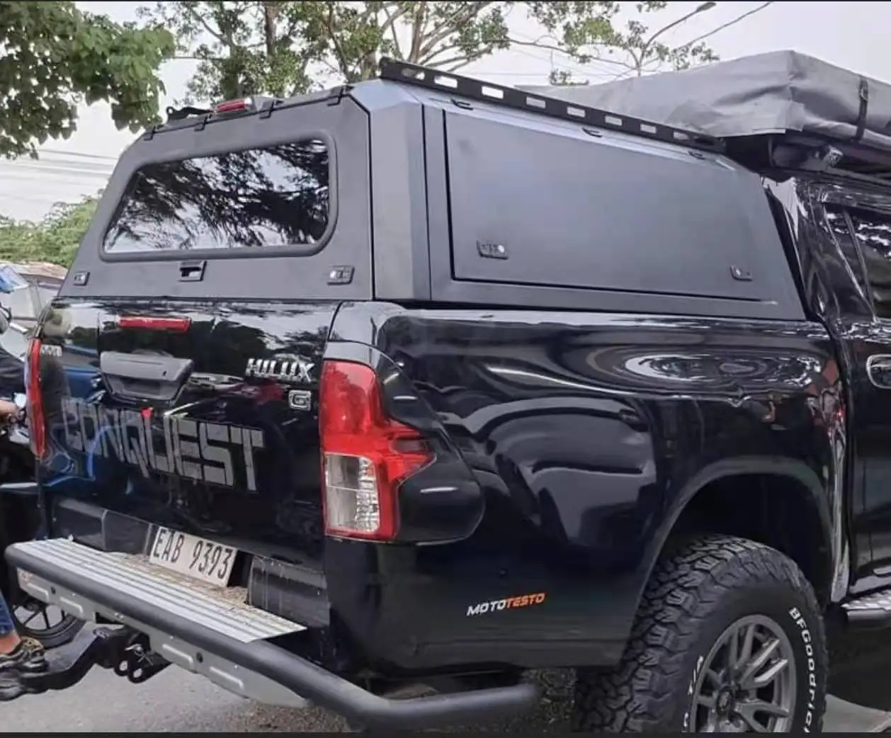 

Tri-ton Steel Bed 4X4 Canopy Black Pickup Car Hilux VIGO /Hilux Revo Hard Top Trucks Hardtop Topper Canopy Pickup Truck